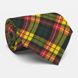 Buchanan Modern Original Scottish Tartan Tie