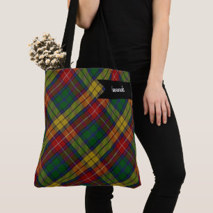 Buchanan Old Dress Highland Heritage Print Tote Bag