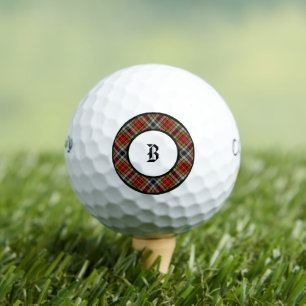 Buchanan Old Dress Tartan Clan Plaid Golf Balls