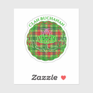 Buchanan Scottish Tartan Celtic Thistle