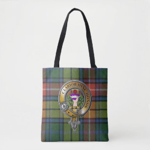Buchanan Tartan & Badge Tote Bag