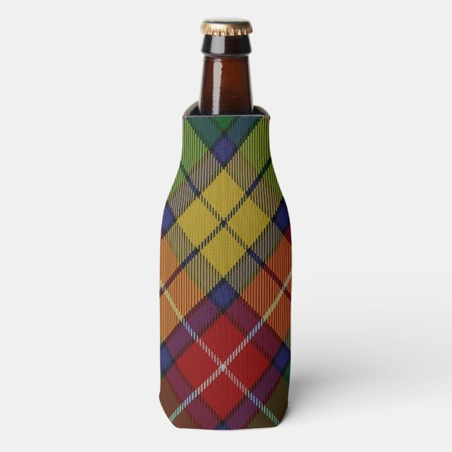 Buchanan Tartan Bottle Cooler (Bottle Front)