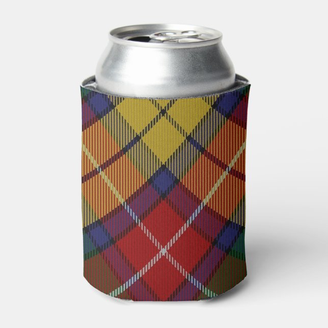 Buchanan Tartan Can Cooler (Can Front)