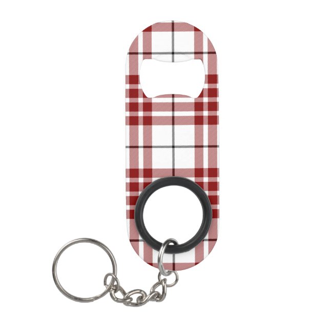 Buchanan tartan red white plaid (Front)