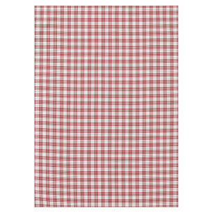 Buchanan tartan red white plaid tablecloth