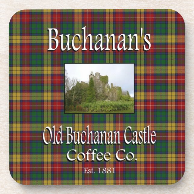 Buchanan's Old Buchanan Castle Coffee Co. Coaster (Front)