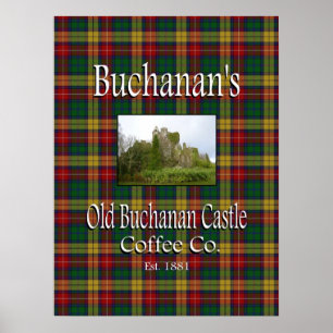 Buchanan's Old Buchanan Castle Coffee Co. Poster