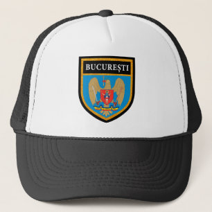 Bucharest Flag Trucker Hat