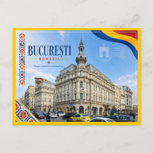 Bucharest Grand hotel Continental Postcard