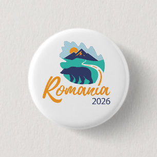 Bucharest Romania 2026 International Convention 3 Cm Round Badge