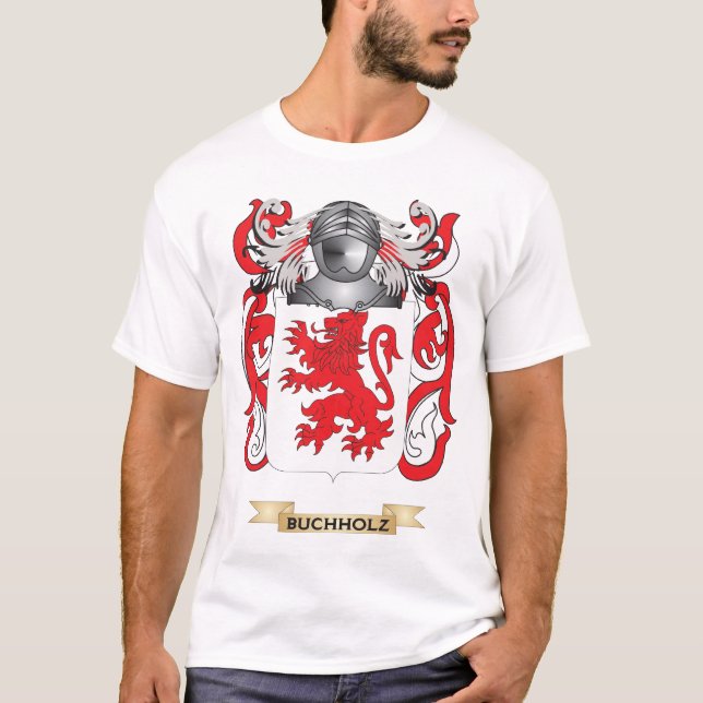 Buchholz Coat of Arms (Family Crest) T-Shirt (Front)