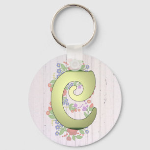 Buchstabe C Key Ring