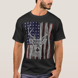 Buck and Flag T-Shirt