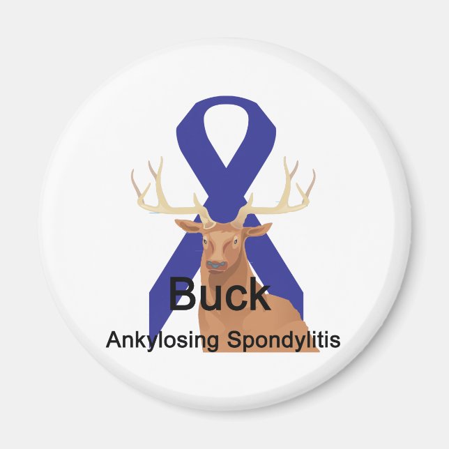 Buck Ankylosing-Spondylitis Magnet (Front)