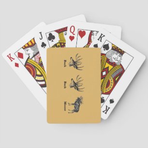 Buck Buck Moose Playing Cards