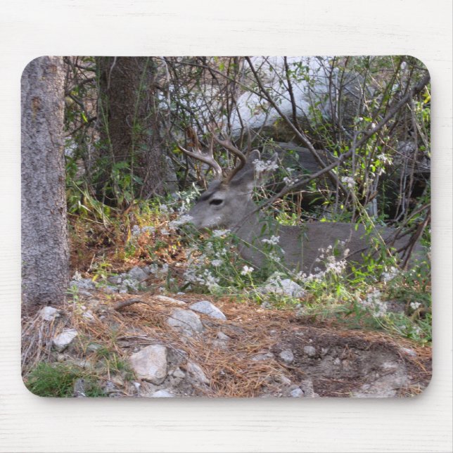 Buck Camouflage Deer Mousepad (Front)