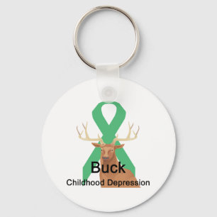 Buck Childhood-Depression Keychain