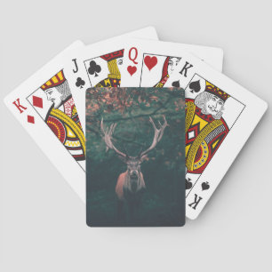 Buck Deer Wild Animal Playing Cards