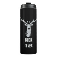 Buck Fever Deer Hunting Thermal Coffee Mug