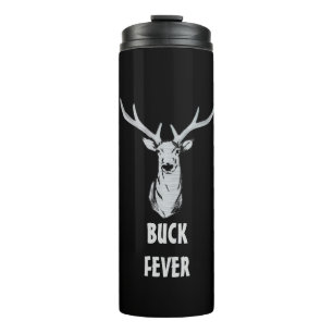 Buck Fever Deer Hunting Thermal Coffee Mug