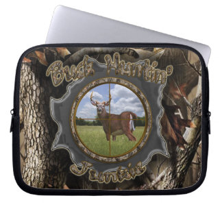 Buck Huntin' Junkie Laptop Sleeve