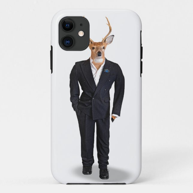 Buck in a tux Case-Mate iPhone case (Back)