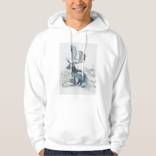 Buck in the Grass 2006 Hoodie