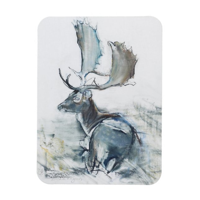 Buck in the Grass 2006 Magnet (Vertical)