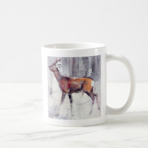 Buck in the snow 2000 coffee mug