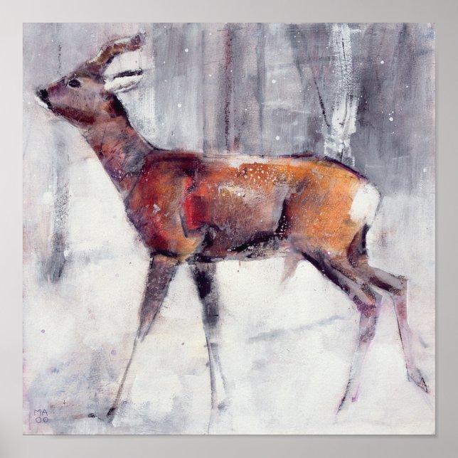 Buck in the snow 2000 poster (Front)