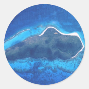 Buck Island National Reef Classic Round Sticker