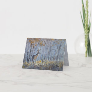 Buck Meadow - Hand Painted Card