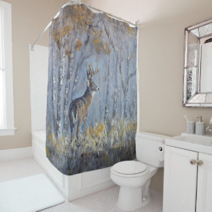 Buck Meadow Shower Curtain