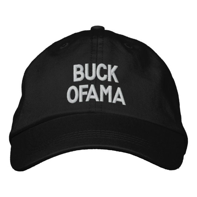 BUCK OFAMA EMBROIDERED HAT (Front)