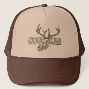 Buck Off by Mudge Studios Trucker Hat