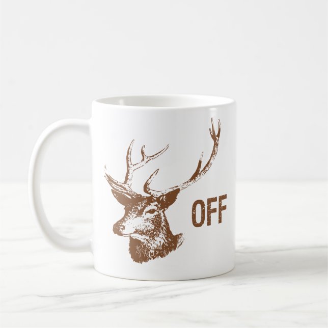 Buck Off Coffee Mug (Left)