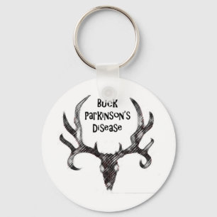 Buck Parkinson's Disease Key Ring