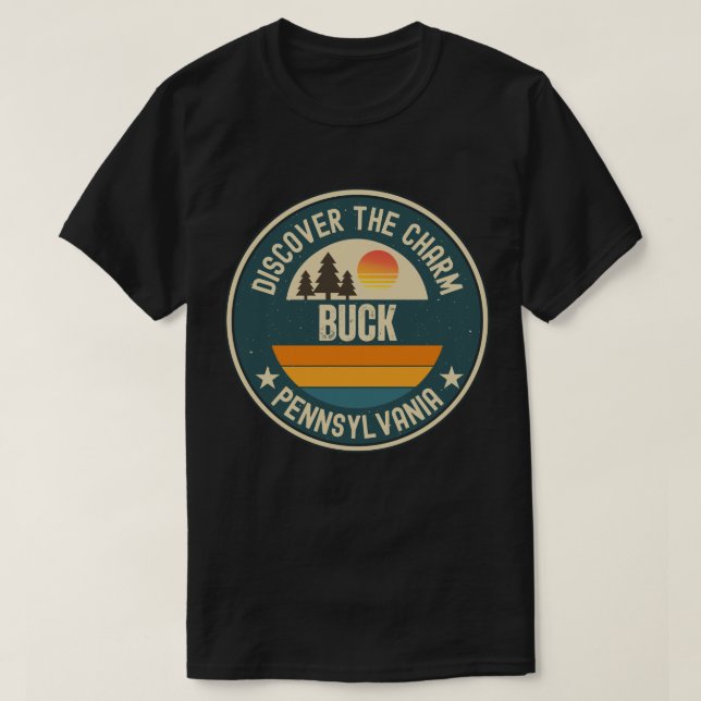Buck, Pennsylvania T-Shirt (Design Front)