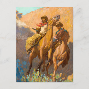 Buck Peters, Ranchman by Maynard Dixon Postcard
