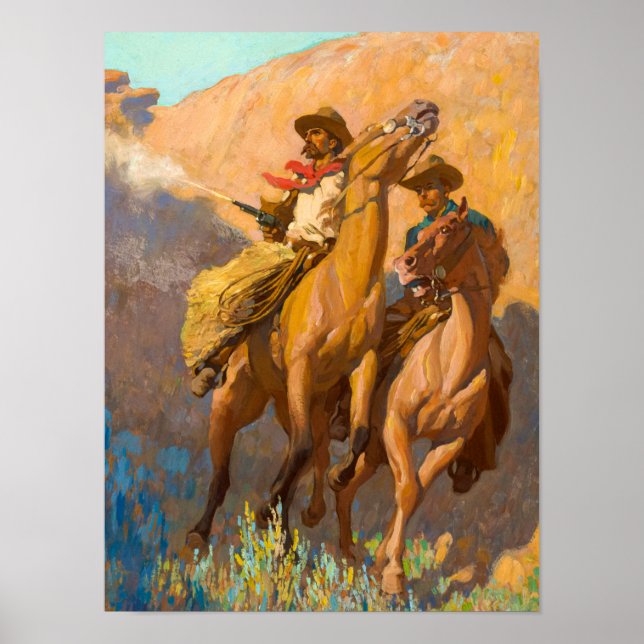 Buck Peters, Ranchman by Maynard Dixon Poster (Front)