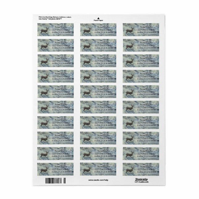 Buck River (Full Sheet)