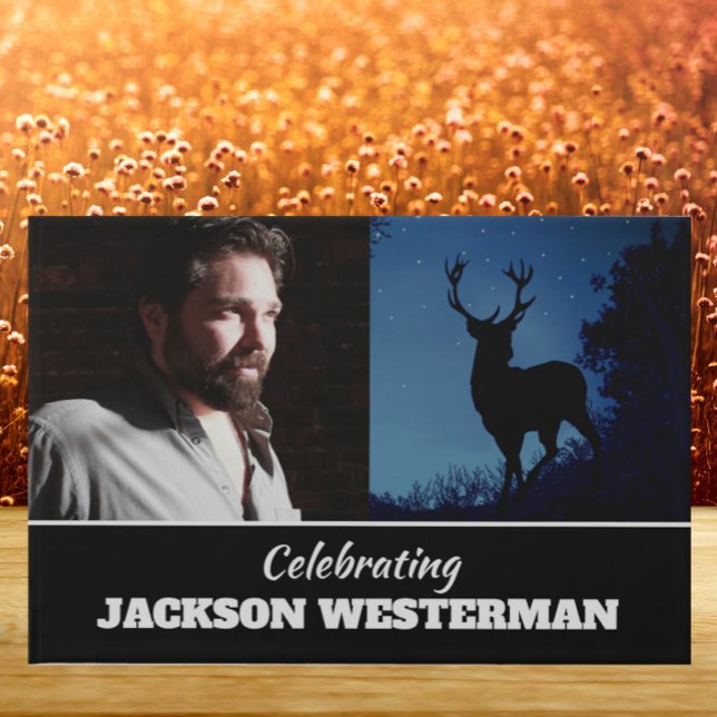 Buck Silhouette at Night Memorial  Guest Book (Creator Uploaded)