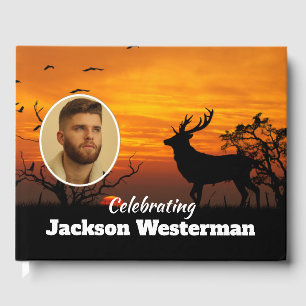 Buck Silhouette at Sunset Memorial Guest Book