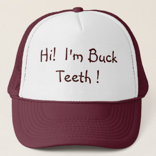 buck teeth hat