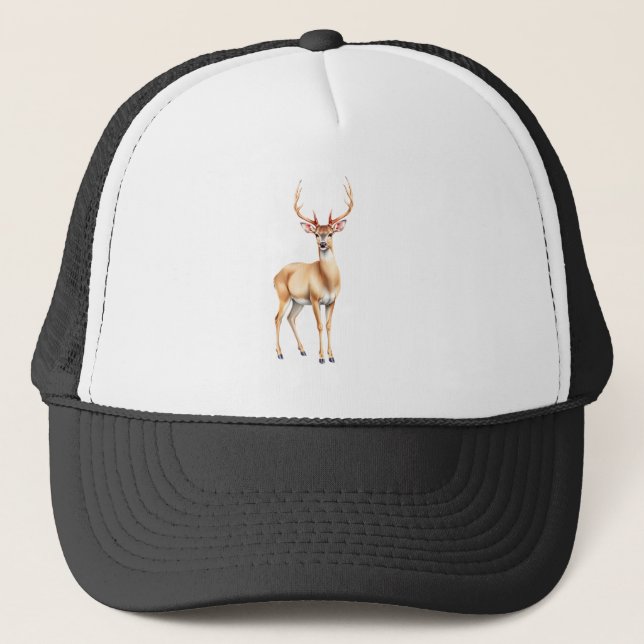 buck trucker hat (Front)