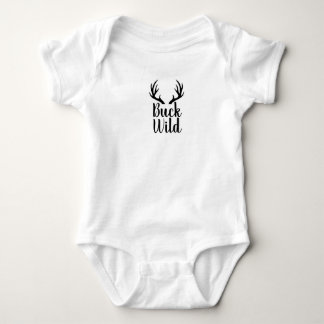 Buck Wild Baby Bodysuit