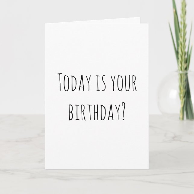 Buck Wild Birthday Card (Front)