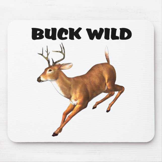 Buck Wild Mouse Mat (Front)