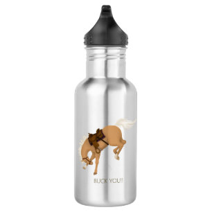 Buck You!! Funny Palomino Horse 532 Ml Water Bottle