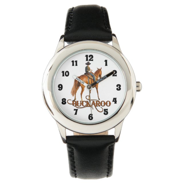 Buckaroo Little Cowboy Western Theme for Boys Watch (Front)